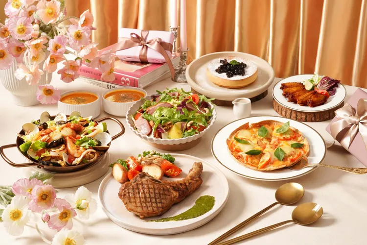 微兜精選多道地中海風格料理推出「幸福饗宴4人分享餐」(每套2,999元+10%)。業者提供