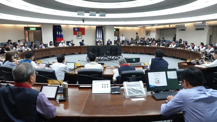 台北市治安會報。警方提供