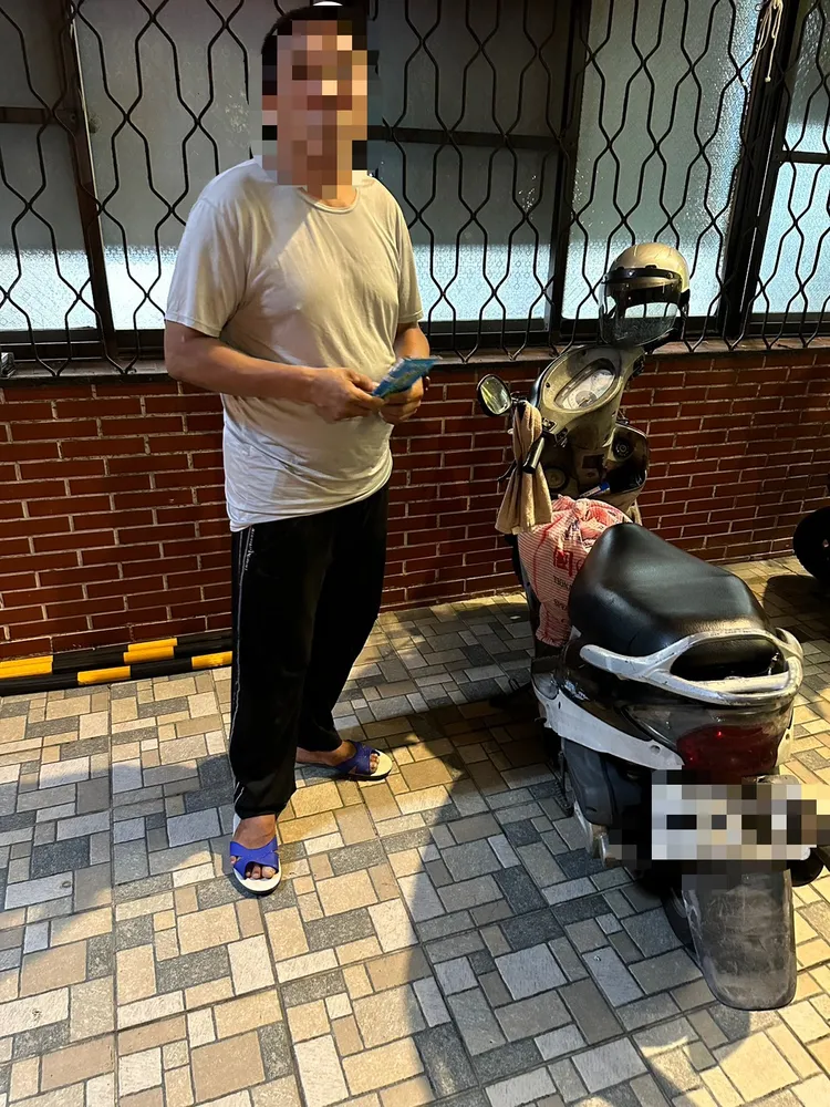 邱男落網後辯稱竊取女性內衣是「興趣」。民眾提供