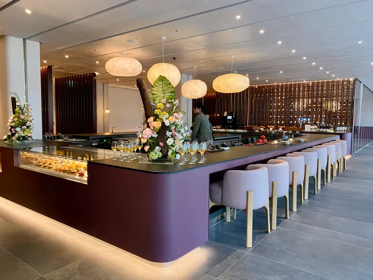 限定入住11次以上常客使用的類行政酒廊空間「茶寮清泉」。莊偉祺攝