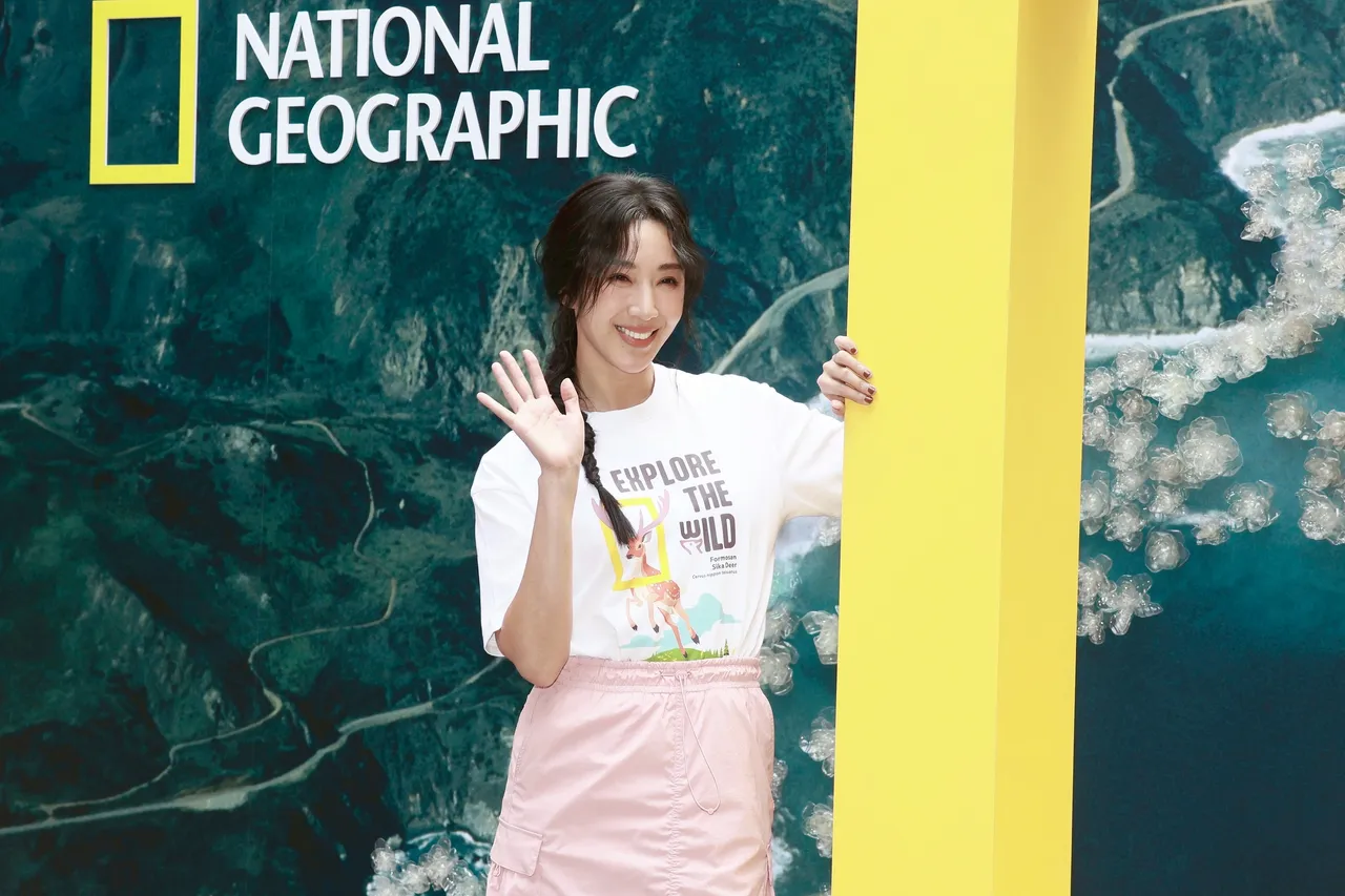 隋棠今日出席國家地理服飾活動。彭欣偉攝