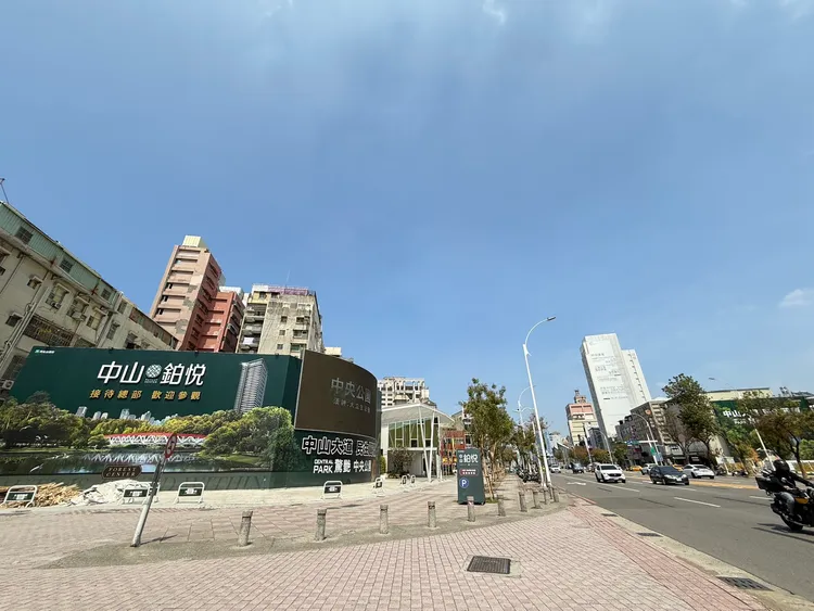 區域近期將有興富發建設超高大樓案「中山鉑悦」進場銷售。葉家銘攝