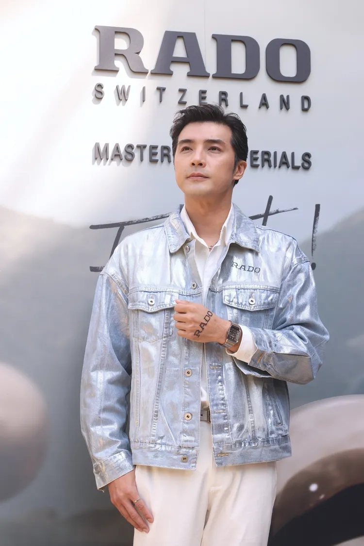 賀軍翔出席腕錶品牌RADO新品發佈會。攝影中心攝