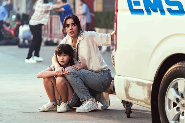 泰國影后Yaya新片飾演警探妻子。威視電影提供