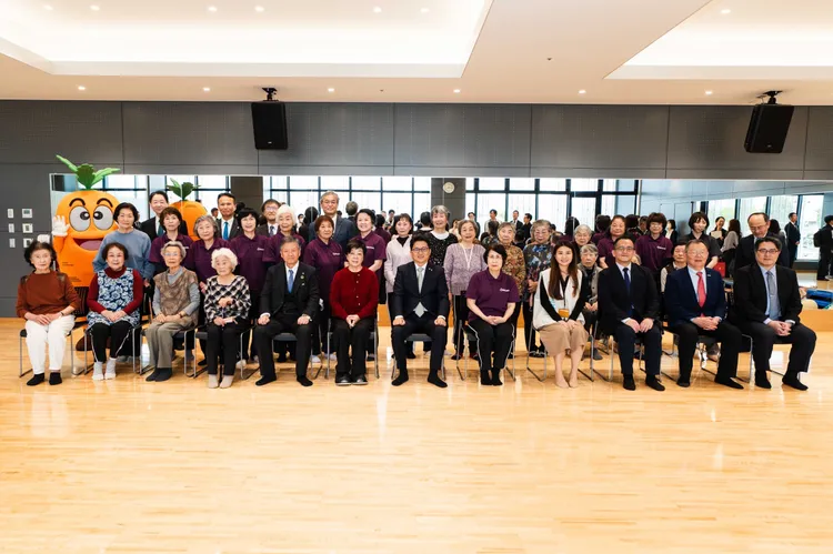 台積電慈善基金會x熊本大學x菊陽町締結三方合作協議。台積電提供