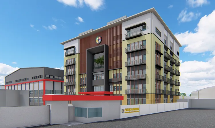 空勤未來位於松機的駐地棚廠示意圖。空勤提供