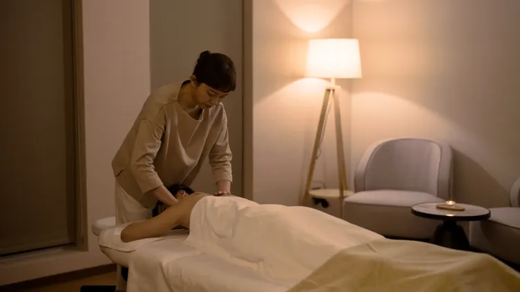 庵SPA打造專屬日式療程空間。業者提供