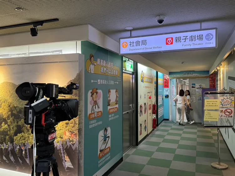 社會局證實並表示，王大陸目前表現正常。記者張綵茜攝