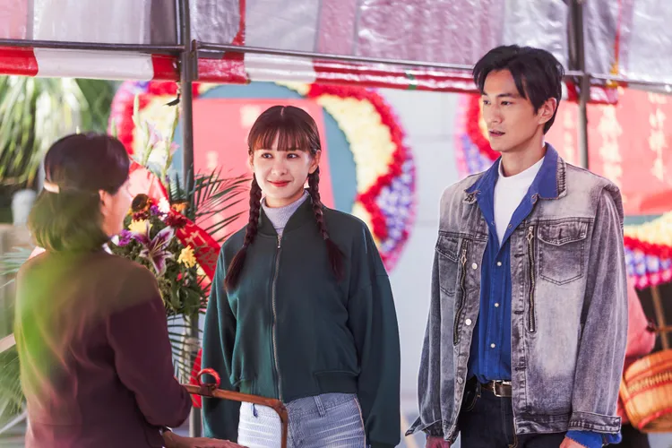 安心亞（中）對金鐘獎平常心看待。華視提供