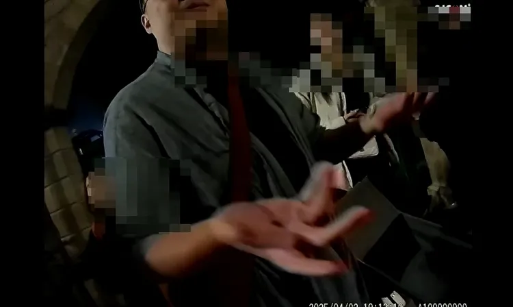 警方到場與當事人溝通。警方提供