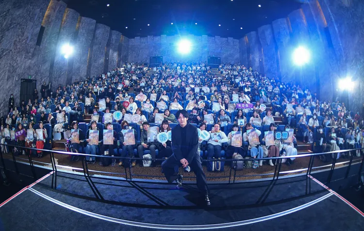 赤楚衛二感謝粉絲的支持，讓他可以品嘗到地瓜球。天馬行空提供