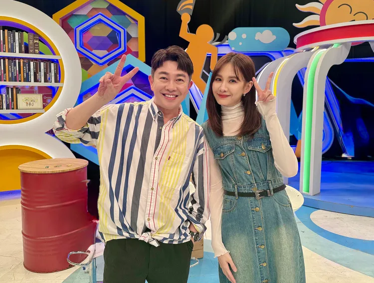 （左起）李明川、安心亞。產值娛樂提供