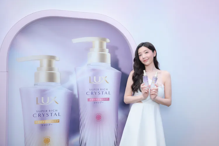 郭雪芙圓了留長髮的夢。LUX提供