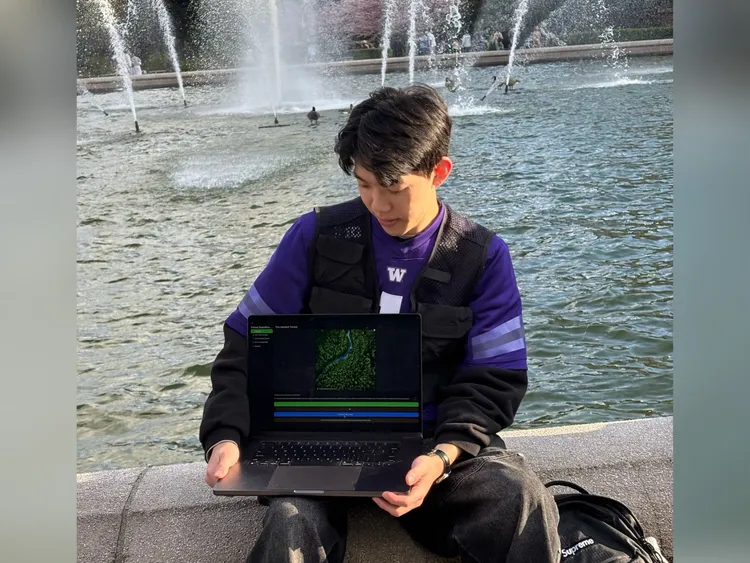 Kris Yu此次獲獎作品「森林守護者 Forest Guardian」兼具遊戲性與社會正面影響力。余睿霖提供