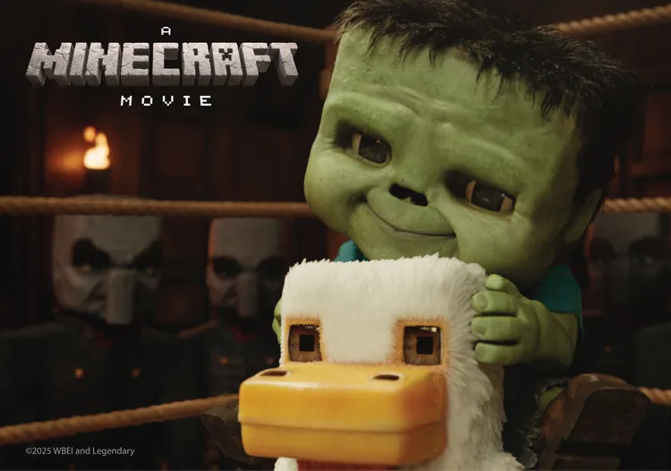 《MINECRAFT 麥塊電影》。華納兄弟提供