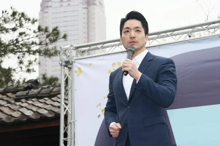 美國關稅衝擊台北2800家企業、損失9200億元，蔣萬安於市政會議上提應對策略。彭欣偉攝