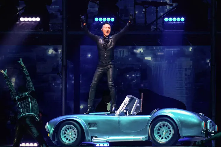 張學友賣力又唱又跳。JDS提供