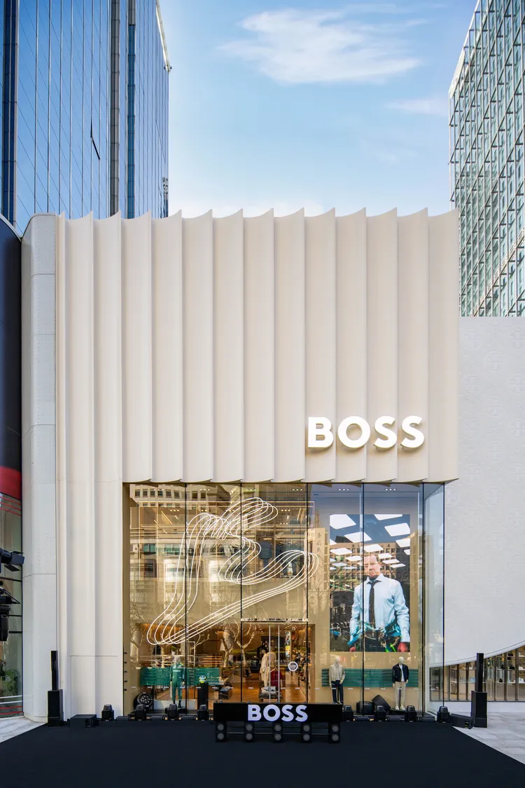 BOSS上海旗艦店盛大開幕。品牌提供