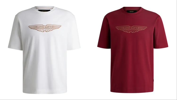 BOSS x Aston Martin絲光棉T恤絲光棉T恤，各9900元。品牌提供