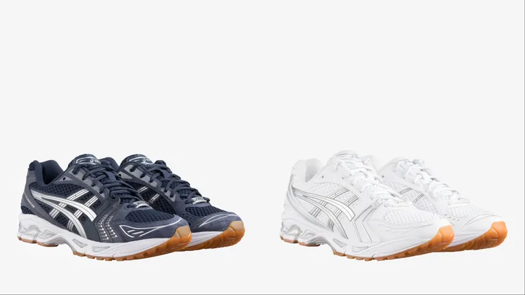 A.P.C. x ASICS聯名系列白中性鞋款，7180元。品牌提供
