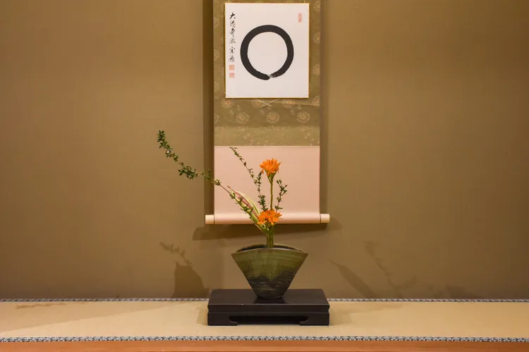 日勝生加賀屋日式花藝課程。業者提供