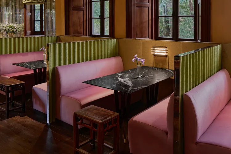 MI SHANG迷上餐廳用餐空間。品牌提供