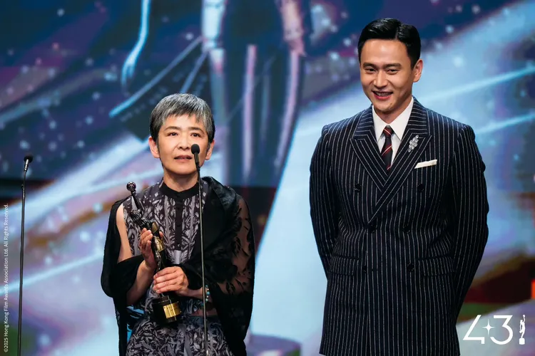 《老狐狸》拿最佳亞洲華語電影。翻攝香港電影金像獎臉書