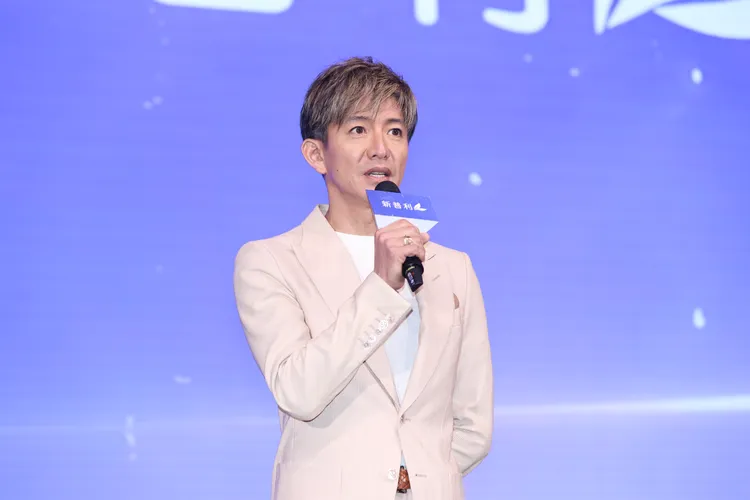 木村拓哉透露有可能來台拍戲。彭欣偉攝