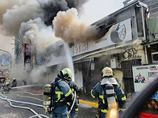 北市大同區清茶館火警 48歲女子雙手燒傷送醫