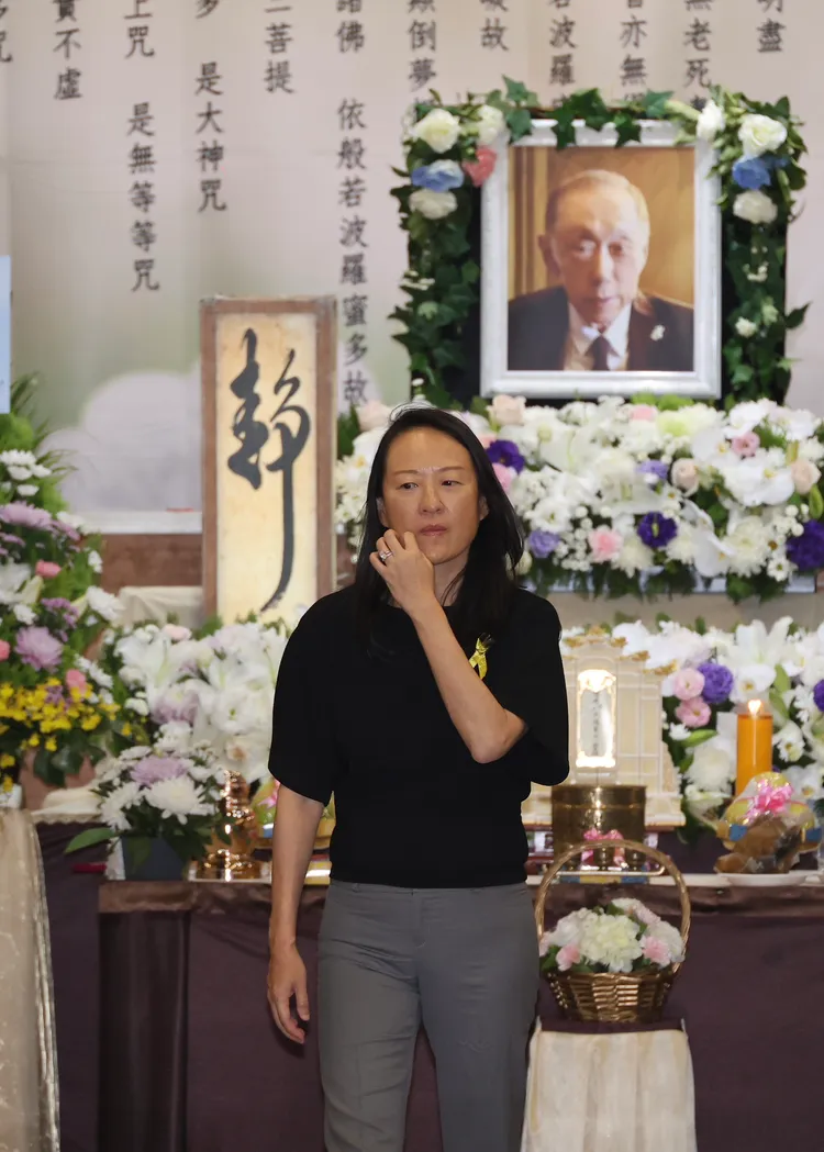 黎明柔透露父親黎昌意和葉天健是中學同學，彼此是世家。攝影中心攝