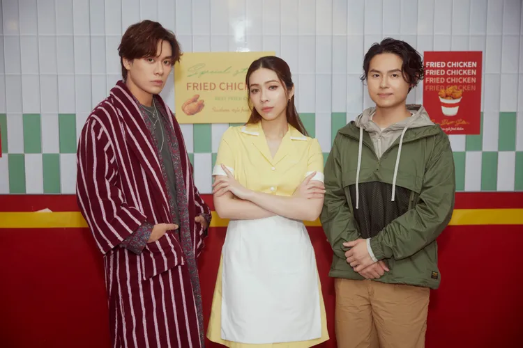 告五人3人難得在MV中大展演技。圖／相信音樂提供