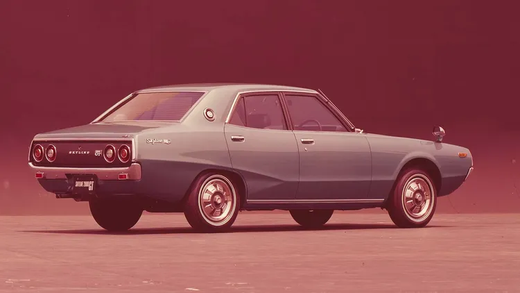 Nissan Skyline C110本尊車尾造型。Nissan原廠照片