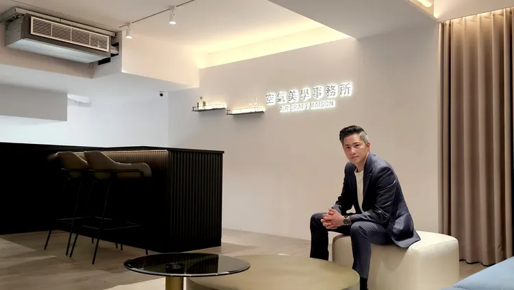 上洋產業品牌業務經理江仲倫表示，空氣美學事務所不僅販售日本三菱重工的高端空調產品，更提升空調選購與體驗的服務標準。業者提供