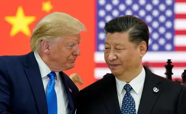 美中角力的天平似乎不再倒向川普。合成照／路透