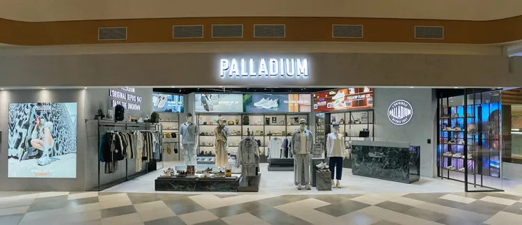 PALLADIUM近日進駐南港LaLaport，成為品牌雙北最大門市。品牌提供