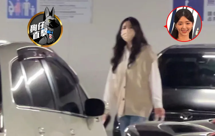 郭雪芙將波浪捲長髮放下，換上一身文青裝。特勤中心攝