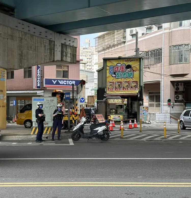 桃園分局將加強該路段（龍安街）交通執法，取締相關違規。警方提供