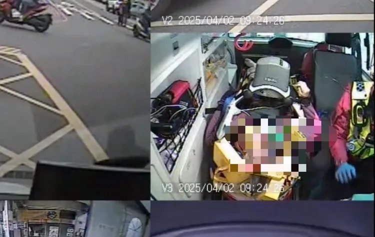 郭婦頭部重創，當場沒有生命跡象，送醫後仍回天乏術。翻攝照片