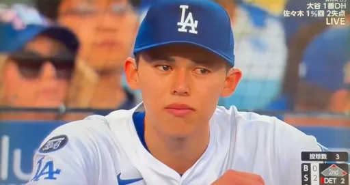 佐佐木朗希在大聯盟投到哭　前球星批「太軟弱」！