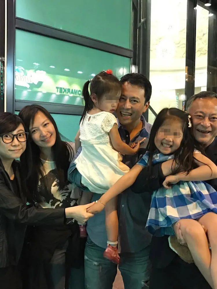 林熙蕾一家四口常到香港和杜琪峯相聚。