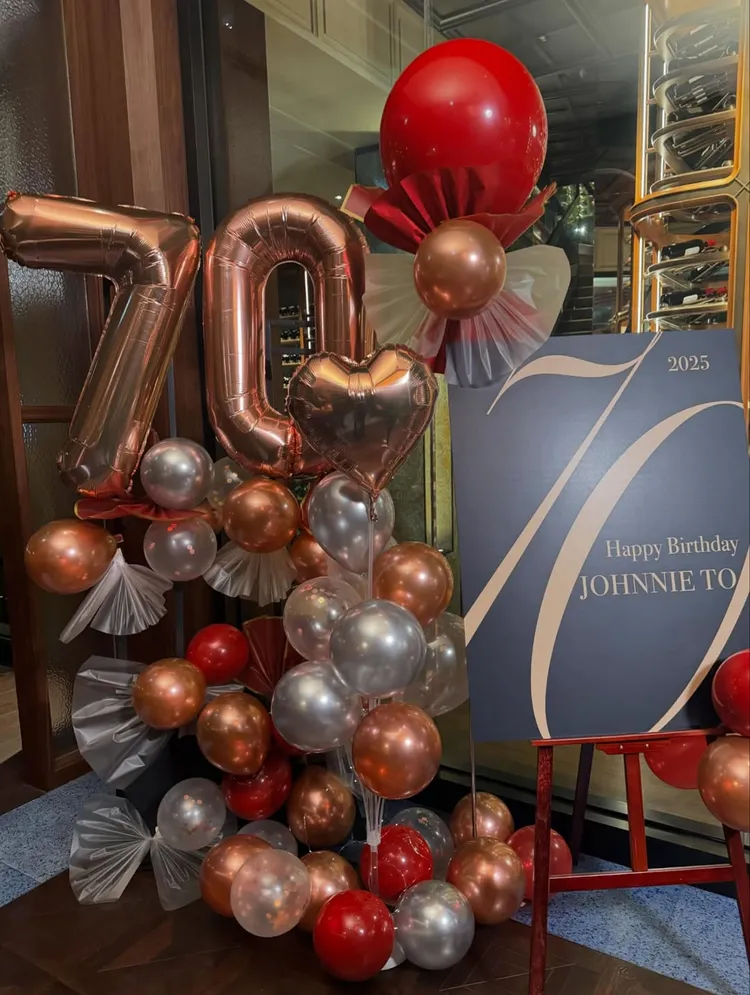 杜琪峯昨過70大壽。