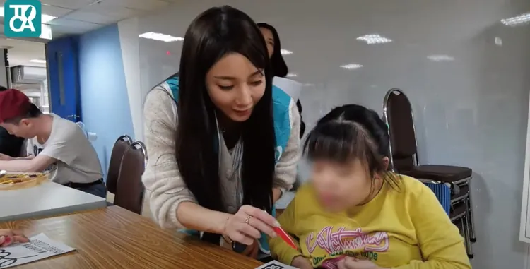 該協會前往關懷身障孩童。翻攝自TDCA社團法人中華民國身障關懷協會YT