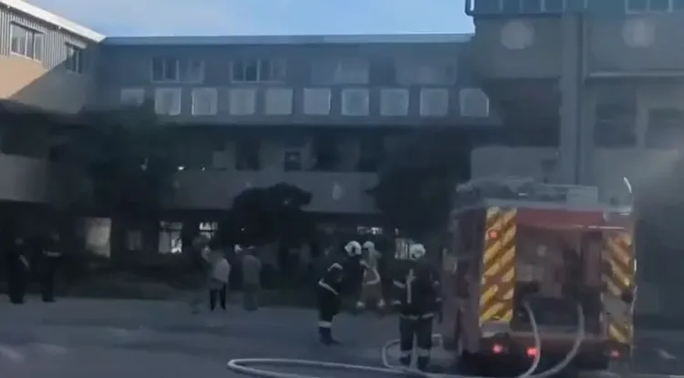 消防局前往灌救。翻攝畫面