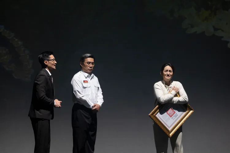 實力唱將羅美玲出演林義陽母親，真情表現令無數人動容。故事工廠提供