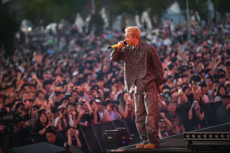 周湯豪於成都演出難擋麻辣鍋魅力。圖／IMC Live Global提供