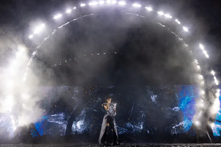 孫燕姿舞台設計與特效打造極致感官震撼。圖／Make Music提供