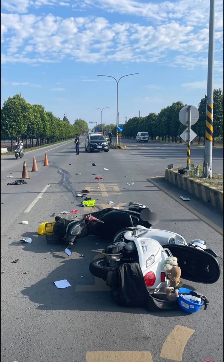 屏東縣1至3月無號誌及閃光號誌路口共發生1012件交通事故，造成9人死亡、1421人輕重傷。翻攝畫面