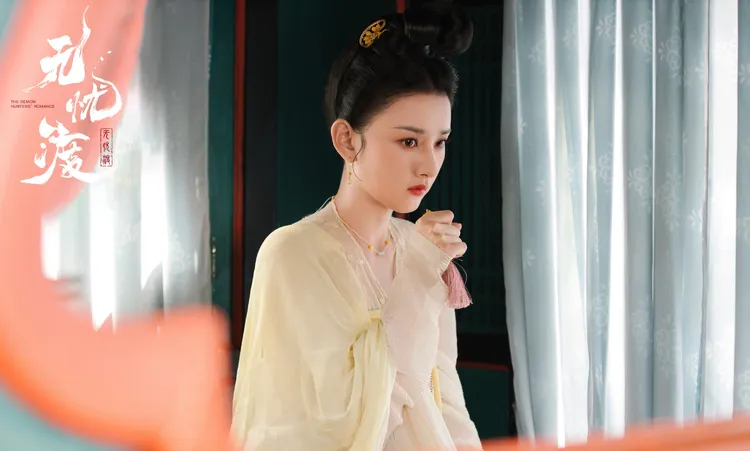 宋祖兒在《無憂渡》中飾演靈異少女。劇照