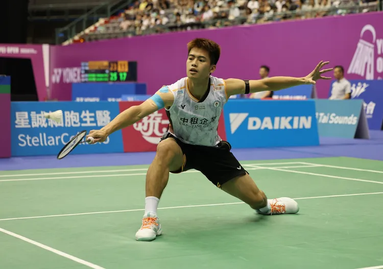 男單好手李佳豪也會參加台北公開賽。羽協提供