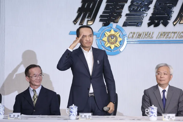 常如山呼籲更多企業投入打詐行列。彭欣偉攝